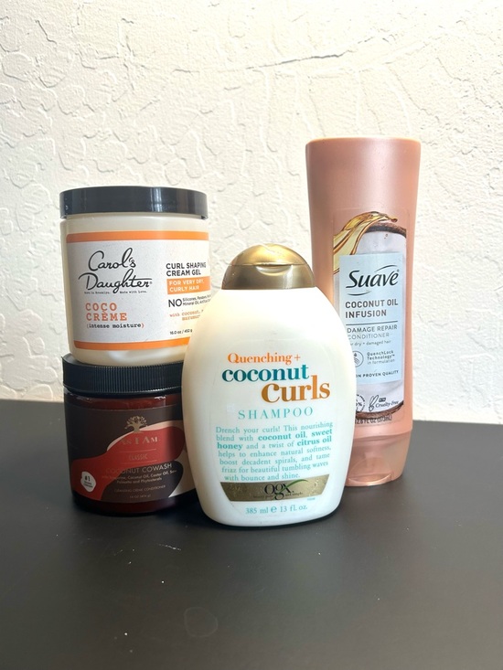Other - NWT Coconut Curls Shampoo, Conditioner, Cowash, and Shaping Cream Gel Set